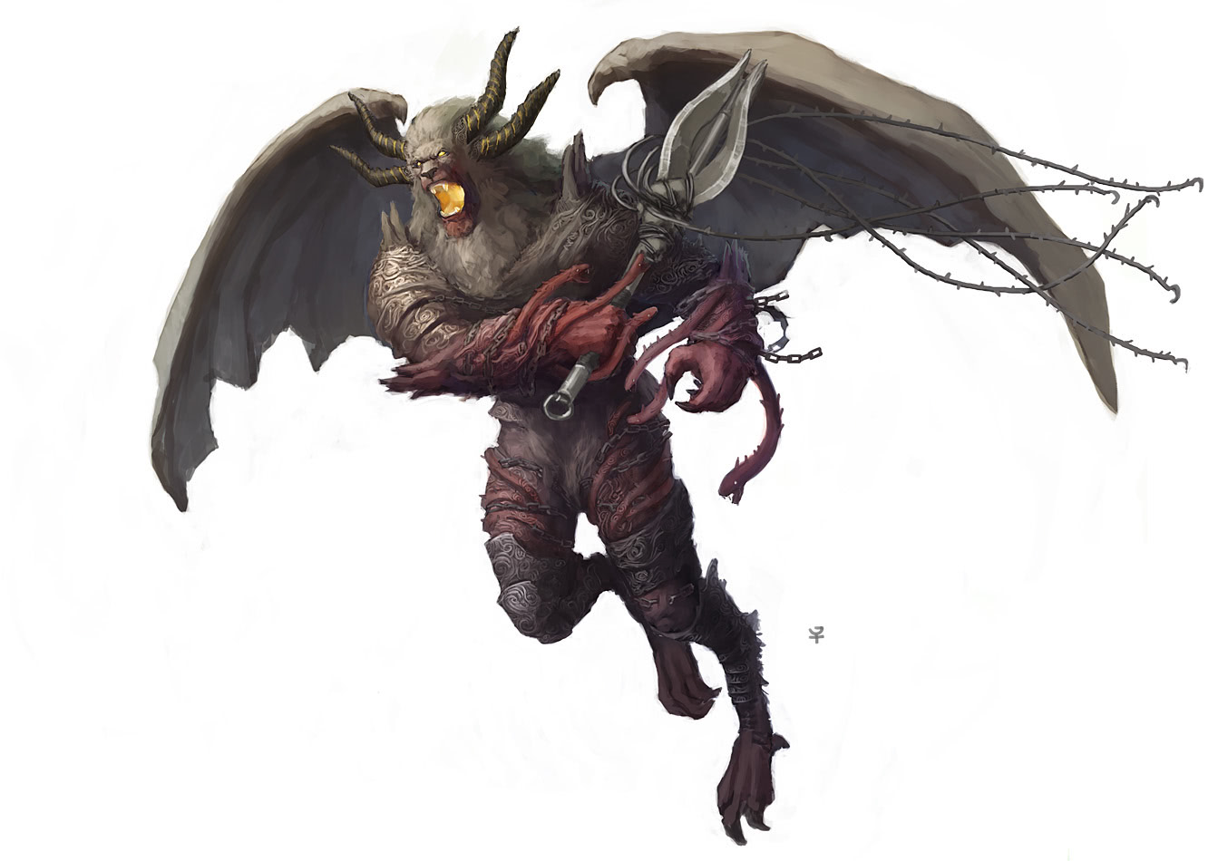 Portrait of Ahriman