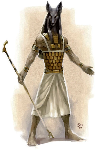 Portrait of Anubis